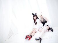 [Cosplay] Nikukyu Ayato, Nagisa MK-2, Usagi, Senji Klartheit