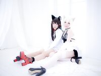 [Cosplay] Nikukyu Ayato, Nagisa MK-2, Usagi, Senji Klartheit