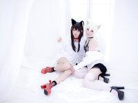[Cosplay] Nikukyu Ayato, Nagisa MK-2, Usagi, Senji Klartheit