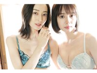 [Post Digital Photo] Sayaka Okada 岡田紗佳 & Natsuki Ikeda 池田夏希 - Pyramid QUEEN ピラミッドQUEEN(NO watermark)
