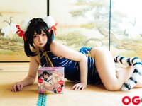 [COSPLAY] 落落Raku – 聖女狩宴－無垢生尻 ♡ 白虎