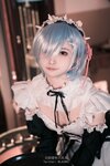 [COSPLAY] 白莉爱吃巧克力 – 蕾姆兔女仆 [49P-251MB]