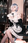[COSPLAY] 白莉爱吃巧克力 – 蕾姆兔女仆 [49P-251MB]