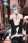 [COSPLAY] 白莉爱吃巧克力 – 蕾姆兔女仆 [49P-251MB]