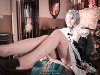 [COSPLAY] 白莉爱吃巧克力 – 蕾姆兔女仆 [49P-251MB]