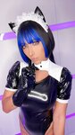 [Cosplay][nonsummerjack] non - Cyber Neko Maid サイバーネコメイド
