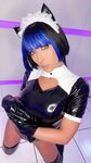[Cosplay][nonsummerjack] non - Cyber Neko Maid サイバーネコメイド
