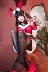 [COSPLAY] miko酱ww 圣诞兔兔