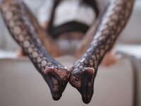 [COSPLAY] 轩萧学姐 提花裤袜