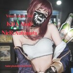[SAINT Photolife] Yuna (유나) - Yuna's Cos Vol.04 - KDA Akali & Nier Automata 2B