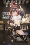 [SAINT Photolife] Yuna (유나) - Yuna's Cos Vol.04 - KDA Akali & Nier Automata 2B