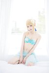 [COSPLAY] 封疆疆v NO.019 阿尔托莉雅 潘德拉贡 泳装