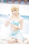 [COSPLAY] 封疆疆v NO.019 阿尔托莉雅 潘德拉贡 泳装