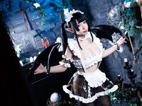 [COSPLAY] 胡桃猫Kurumineko 女仆吸血姬