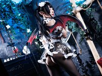 [COSPLAY] 胡桃猫Kurumineko 女仆吸血姬