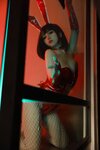 [COSPLAY] 末夜787 红色兔女郎