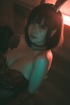 [COSPLAY] 末夜787 红色兔女郎