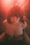 [COSPLAY] 末夜787 红色兔女郎