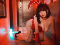 [COSPLAY] 末夜787 红色兔女郎