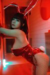[COSPLAY] 末夜787 红色兔女郎