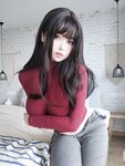 [COSPLAY] 女主K - 红色毛衣的丰满妹妹 [103P-727.48MB]