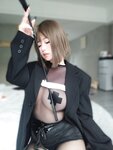 [COSPLAY] 女主K - 大胆的秘书 [107P5V-1.11GB]