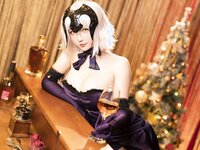 [COSPLAY] 星之迟迟 圣诞节 黑贞