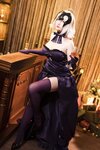 [COSPLAY] 星之迟迟 圣诞节 黑贞