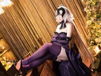 [COSPLAY] 星之迟迟 圣诞节 黑贞