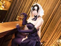 [COSPLAY] 星之迟迟 圣诞节 黑贞