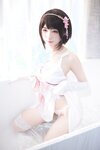 [COSPLAY] 宮本桜 加藤惠浴室