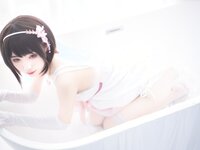 [COSPLAY] 宮本桜 加藤惠浴室