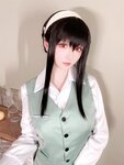 [COSPLAY] 星之迟迟 圣诞节 约尔 OL制服