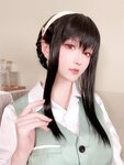 [COSPLAY] 星之迟迟 圣诞节 约尔 OL制服