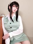 [COSPLAY] 星之迟迟 圣诞节 约尔 OL制服