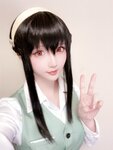 [COSPLAY] 星之迟迟 圣诞节 约尔 OL制服