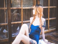 [COSPLAY] 妹抖青写真 死库水