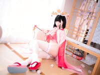 [COSPLAY] Money冷冷 NO.022 辉夜巫女