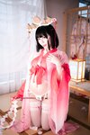 [COSPLAY] Money冷冷 NO.022 辉夜巫女