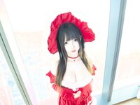 [COSPLAY] 萝莉神楽板真冬之圣诞魔法
