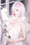 [COSPLAY] 封疆疆v NO.021 婚纱玛修