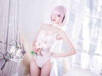 [COSPLAY] 封疆疆v NO.021 婚纱玛修