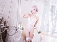 [COSPLAY] 封疆疆v NO.021 婚纱玛修
