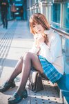 [COSPLAY] 雪琪 JK夕阳