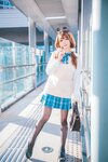 [COSPLAY] 雪琪 JK夕阳