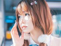 [COSPLAY] 雪琪 JK夕阳