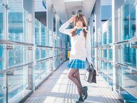 [COSPLAY] 雪琪 JK夕阳