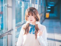 [COSPLAY] 雪琪 JK夕阳