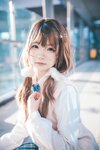 [COSPLAY] 雪琪 JK夕阳