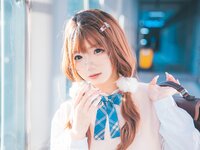 [COSPLAY] 雪琪 JK夕阳